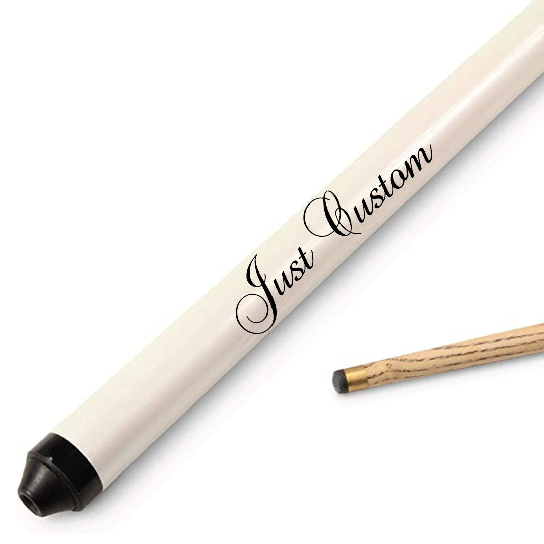 CLASSIC PERSONALISED SNOOKER/POOL CUE STICKERS
