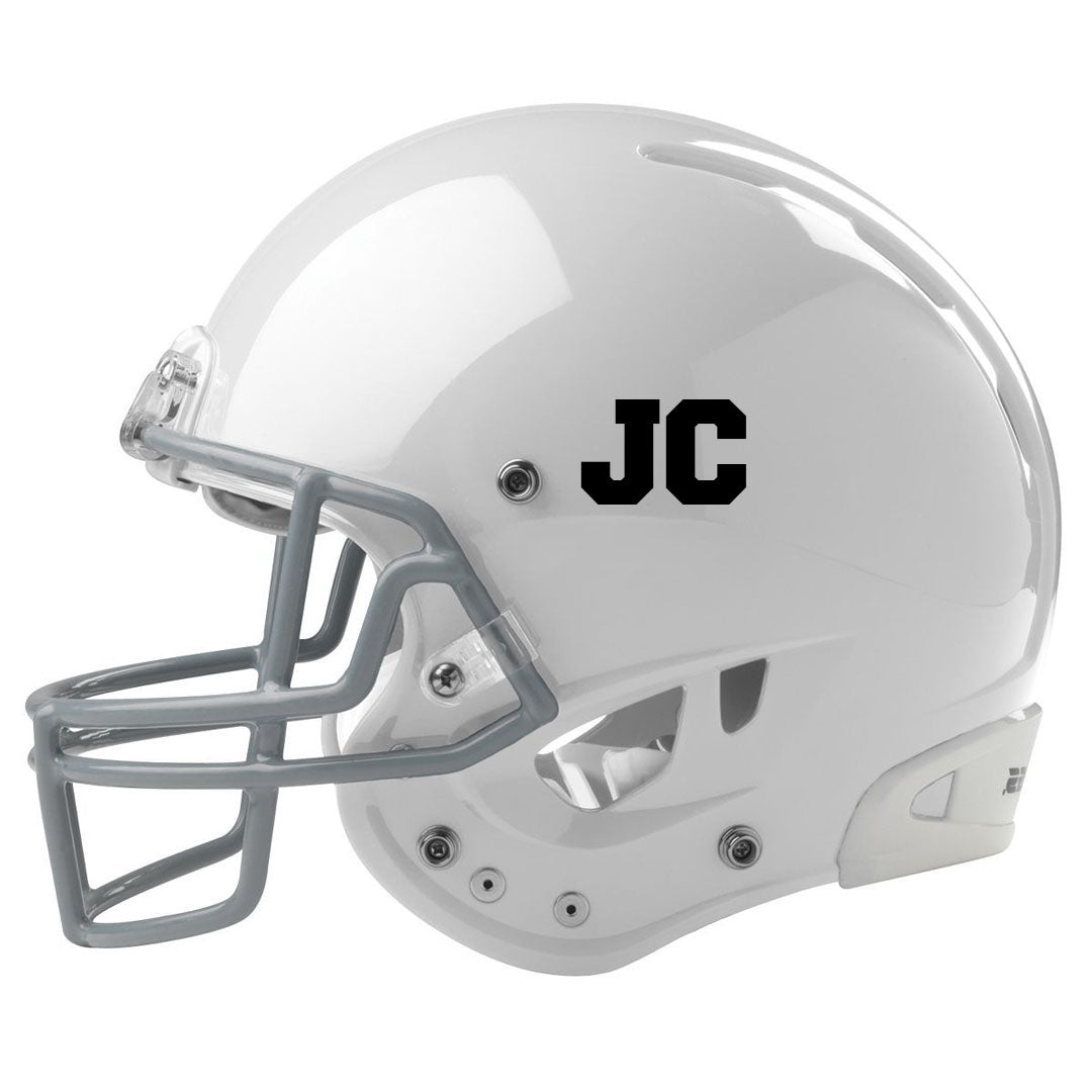 CLASSIC PERSONALISED AMERICAN FOOTBALL HELMET STICKERS