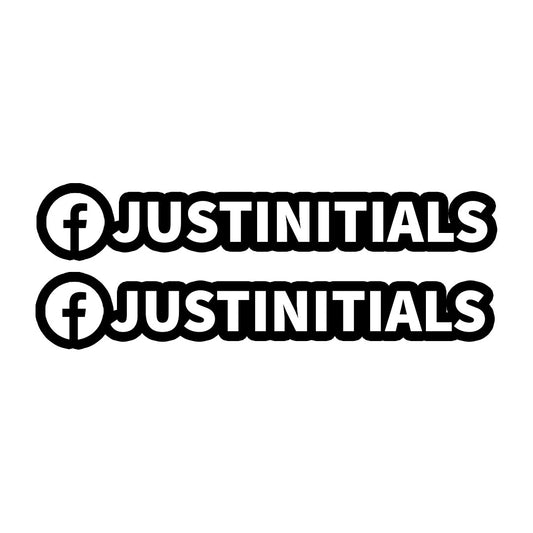 OUTLINED FACEBOOK TAG STICKERS