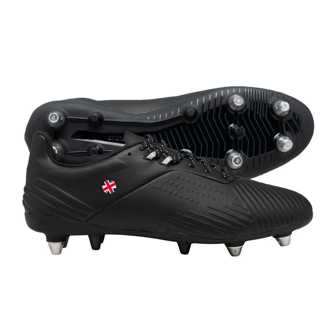 3D FLAG RUGBY BOOT STICKERS