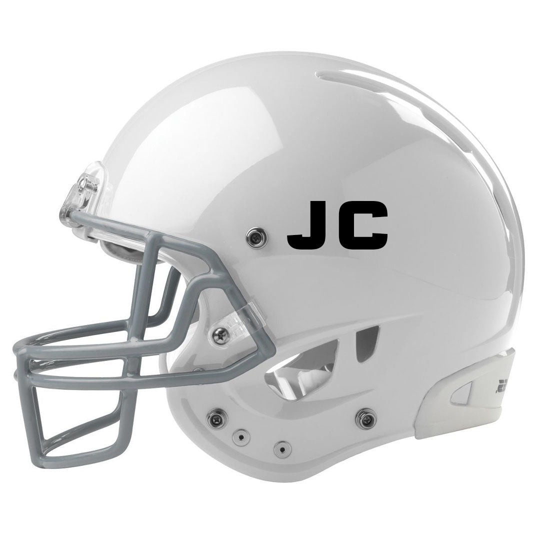 XENITH PERSONALISED AMERICAN FOOTBALL HELMET STICKERS