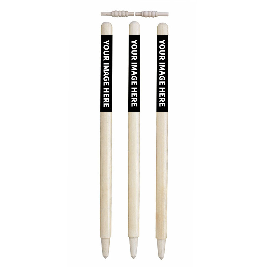 CRICKET STUMP STICKERS-HALF LENGTH