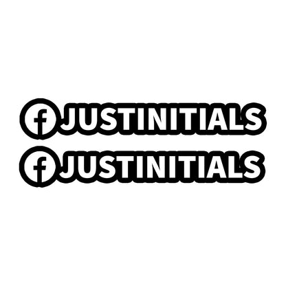 OUTLINED FACEBOOK TAG STICKERS